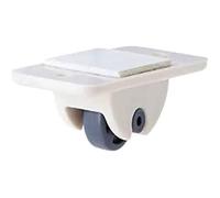 Office castors 4pcs/set Adhesive Casters Pulley Rollers For Cabinet Drawer Storage Box Trash Can Small Furniture Hardware Directional Wheels Castors
