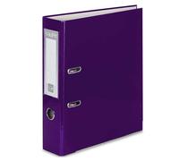 Office CEN A4 75mm Lever Arch File Purple, Metal Edge, Strengthened, Large | Lever arch folder, document archive storage, colour coding, wide spine, easy filing, office, school, home
