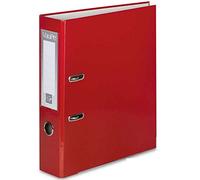 OFFICE Centre 10 Red A4 Large 75mm Lever Arch Files Folders Metal Edge Stationery Document Storage Paper Office School