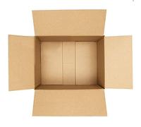 OFFICE CENTRE 10 x Large Cardboard Boxes for Moving House, 21" x 16" x 12"
