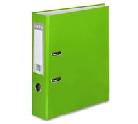 OFFICE CENTRE 1x Light Green A4 Large 75mm Lever Arch File Folder Metal Edge Strengthened Stationery Document Archive Paper Storage Office School Home Easy Filing System 15 Colour Coding Wide Spine