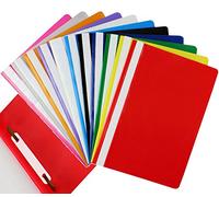 OFFICE CENTRE Assorted Mix of 10 Colours A4 Presentation Project Folders Report Document Organiser Holder Case 2 Prong Display Paperwork