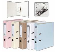 OFFICE CENTRE Lever Arch Folders Large Storage Files Pastel Pack Set 5 x A4