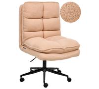 Office Chair ADDISON Boucle Peach Pink