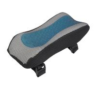 Office Chair Armrest Pad, Ergonomic Memory Foam Arm Rest Cushion with Cooling Gel, Curved Elbow Support for Gaming Chairs Dining Chairs Recliners Wheelchairs