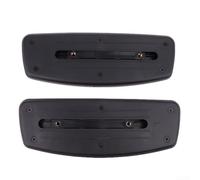 Office Chair Armrest Replacement Pads Made from Plastic, Featuring Anti-Slip Surfaces to Against Wear, Suitable for Various Chair Models (sliding sides)