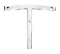 Office Chair Back Support Bracket Silver Iron Reinforced Frame