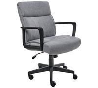 Office Chair BYRON Fabric Grey