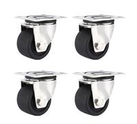 Office Chair Casters Swivel Wheels with Locking Brake Ideal for Metal Shelves Smooth Rolling Easy Installation Durable Furniture Rollers