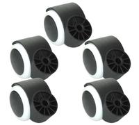 Office Chair Casters Wheels Revolving Chair Wheels Replacement Castor Feet for Furniture Wheel Replacement 5PCS