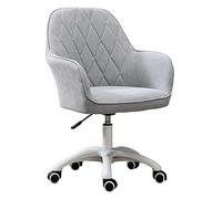 Office Chair Computer Chair Game Swivel Chair Office Chair Computer Desk and Chair Rocking Chair Upholstered Seat Chair (Brown) (Grey)