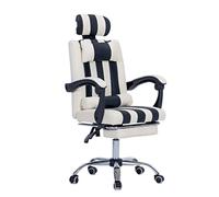 Office Chair Computer Chair Recliner Chair High Back Computer Swivel Chair Ergonomic S-Shaped Curve Design With Headrest With Footrest Executive Chair