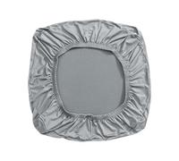 Office Chair Covers Stretch Computer Desk Chair Slipcovers Elastic Removable Chair Seat Cushion Protectors Washable Anti-Slip Full Wrap Cushion Cover for Rotating,Armrests,Swivel,Game Chair (Grey)