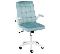 Office Chair DANDY Velvet Light Blue