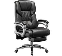 Office Chair Executive Managerial Backrest with Reclining Function, Big & Tall Ergonomic Task Chair with Armrests