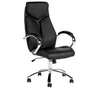 Office Chair FORMULA Faux Leather Black