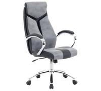 Office Chair FORMULA Faux Leather Grey