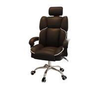 Office Chair Gaming Chair Comfortable Accent Chair Seat Office Chair Study Desk Chairs Swivel Single Sofa Backrest Computer Chair Comfortable (Black)