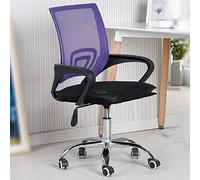 Office Chair Gaming Chair Computer Chair Mesh Ergonomic Computer Chair,Desk Chair Height Adjustable Executive Swivel Chair for Men Adults Conference,High Back Hom, Purple-58x87