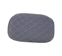 Office Chair Head Pillow Cover Swivel Chair Pillow Slipcover Armrest Chair Headrest Cover, Elastic and Stretch, Removable, Washable, Gray