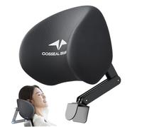 Office Chair Headrest Attachment Adjustable & Detachable Office Chair Headrest Ergonomic Neck Support for Office Chair Memory Foam Mesh Head Pillow Head Rest for Office Chair Office Chair Headrest
