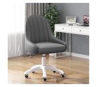 Office Chair, High Back PU Leather Computer Chair, Adjustable Swivel Executive Chair with Wheels, Rolling Task Chair for Home Office and Work Study