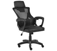 Office Chair IGNIS Faux Leather Black
