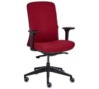 Office Chair KAMILON Fabric Dark Red