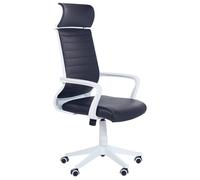 Office Chair LEADER Faux Leather Black