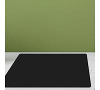 Office Chair Mat 70 x 90 cm Anti Skidding Washable Non Slip Computer Chair Mat Easy Clean for Office on Wooden Tile Floor, Black