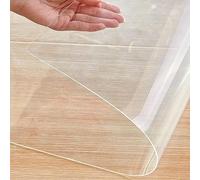 Office Chair Mat, Carpet Protector Chair Mat, Desk Chair Mat, PVC Vinyl Floor Mat, Floor Protector, Table Protector, Waterproof Transparent Entrance Hall Bedroom（Thickness: 1.0/1.5/2.0mm）