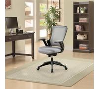 Office Chair Mat for Carpet 75x120cm, PVC Transparent Non-Slip Carpet Protector Mat for Low & Medium Pile Carpets, Thick Anti-Curl Desk Chair Mat for Easy Glide on Carpeted Floors