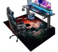 Office Chair Mat for Carpet, Computer Desk Chair Mat for Hard Floor, Gaming Chair Mat for Wooden Floors, Floor Protectors for Rolling Chairs, Floor Mats for Home Office Floor Protection 110 x 170 cm