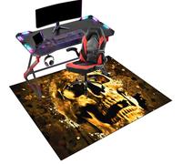 Office Chair Mat for Carpet, Computer Desk Chair Mat for Hard Floor Protectors for Rolling Chairs, Gaming Chair Mat for Wooden Floors, Multi-Purpose Carpet Protector Mats for Office Home 80 x 120 cm