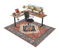 Office Chair Mat for Carpet Floor 70 x 120 cm Carpet Protector Chair Mat for Home and Office, Non Slip Desk Chair Mat, Gaming Rug, Hard Floor Protector Mat for Rolling Chair, Anti-Scratch Anti-Slip