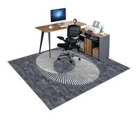 Office Chair Mat for Carpeted Floor, Gaming Computer Chair Mat, Non Slip Floor Protector for Carpets and Hard Floor Surfaces, Multi-purpose Desk Chair Mat, Hard Floor Protector Chair Rug 120 x 160 cm