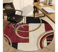 Office Chair Mat for Hard Floor, Round Gaming Chair Mat, Low Pile Desk Chair Mat, Hard-Floor Chair Mats, Carpet Chair Mats, 70 cm Multi-Purpose Hard Floor Protector for Home and Office Non Slip
