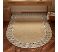 Office Chair Mat for Hard FloorsAntiSlip Carpet Protector Easy to Clean Soft Rolling Chair Mat Comfort Floor Mat for Home Office 120x160cm Brown