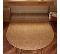 Office Chair Mat for Hard FloorsAntiSlip Carpet Protector Soft Rolling Chair Rug Easy to Clean Comfort Mat for Home Office Brown (C) 100x140cm