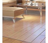 Office Chair Mat for Hardwood & Carpet 15mm Thick Non-Skid Transparent PVC Floor Mat Various Sizes 30x30cm to 100x100cm Protection for Home & Office