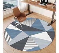 Office Chair Mat for Hardwood Floor, Gaming Chair Mat for carpet floors, Desk Chair Mat, Round Multi-Purpose Floor Protector for Rolling Chair Non Slip Carpet Protection Mat Anti-scratch 110 cm