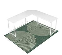 Office Chair Mat for Hardwood Floor&Tile Floor,48"X 60"-Geo Green