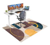 Office Chair Mat for Hardwood Floors Non Slip Computer Desk Chair Mat for Carpet Floor Protector Mat for Rolling Chair Gaming Chair Mat for Carpet Floor Mat for Office Chair Gaming Rug 100 x 140 cm