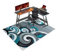 Office Chair Mat Non Slip Desk Protector Gaming Chair Mat Floor Saver for Hard Floors & Tiles Large 180 x 230 cm Ideal for Parquet & Carpet Protection