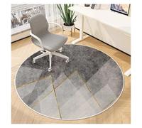 Office Chair Mat Round Carpet - Study Computer Chair Non-Slip Floor Mat, Office Swivel Soundproof Rug for Home Decoration(Type 5,Diameter 100cm(39in))