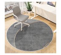 Office Chair Mat Round Carpet - Study Computer Chair Non-Slip Floor Mat, Office Swivel Soundproof Rug for Home Decoration(Type 2,Diameter 160cm(63in))