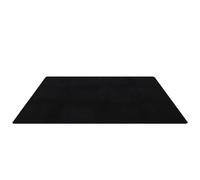 Office Chair Mat, Waterproof Non-slip Floor Protector | Black Polyester Fibre, Comfortable Touch, Easy Storage, Supports Chair Legs, Suitable for Homes, Remote Workers and Gamers