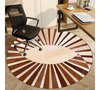 Office Chair Mats for Carpet and Hardwood Floor, Desk Chair Mat Large, Non-slip Carpet Protector Chair Mat, Round Gaming Computer Chair Mat for Hardwood Floors Laminate Floor Rolling Chair 130 cm