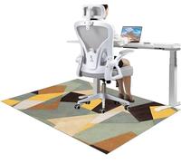 Office Chair Mats Gaming Chair Mat Hard Floor Protector Parquet Floor Mat Large 160 x 180 cm Durable Non Slip Easy to Clean Ideal for Home & Office