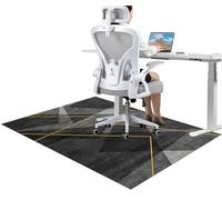 Office Chair Mats Gaming Chair Mat Hard Floor Protector Parquet Floor Mat Large 180 x 200 cm Gaming Carpet Durable & Non Slip Design for Home & Office